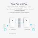 TP-Link AV2000 Powerline Ethernet Adapter TL-PA9020P KIT - Powerline Network Adapter, Passthrough, 2x2 MIMO, 2 Gigabit Ports, Ethernet Over Power, Plug Pair & Play, Power Saving, Free Expert Help