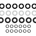 FEL-PRO ES 73783 Fuel Injector O-Ring Kit for Chevrolet Traverse