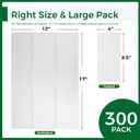 Charmount 300 Pack Disposable Linen-Feel Guest Towels, Soft Absorbent White Hand Towels Bulk, Cloth-Like Napkins for Bathroom, Kitchen, Wedding, Party, Events