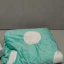 Butterfly Craze Floor Pillow Case, Mattress Bed Lounger Cover, Polka Aqua, King Size - Cozy Seating Solution for Kids & Adults, Recliner Cushion, Perfect for Reading, TV Time (Pillow Not Included)