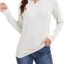 Women's Long Sleeve Tunic Tops (M)
