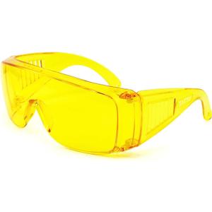 TATTU G1 Fit-Over UV Protection Glasses, Anti-Glare, Anti-Eye Strain, Night Vision Enhancement for Driving at night, Yellow