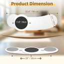 Slide Transfer Board with Disc,Sliding Board for from Wheelchair to Bed/Car,EVA Anti-Slip Pad Make Transfers Easier,Heavy-Duty Sliding Board for Patient Senior, Reach More, Move Easier