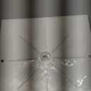 13.25" x 13.25" Broan-Nutone FG701S Universal Cleancover, FG701S Bathroom Vent Fan Cover for Broan-NuTone Fans, Ventilation Cover Bathroom Ceiling Fan Cover with Spring Clips