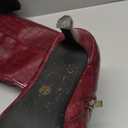 Knee High Boots Women Stiletto High Heel 3.3in, Side Zipper Pointed Toe Metal Buckle Tall Boots Dress Boots for Women, Comfortable Faux Leather Below the Knee Long Boots (10, Burgundy Crocodile)