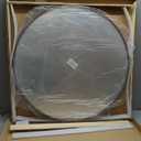 DUMOS Gold Circle Mirror for Wall 24.02 inch, Bathroom Round Mirror for Over Sink, Bathroom, Entryway, Bedroom, Vanity