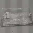 Antrader Hammered Rectangular Tray,Stainless Steel Decorative Tray,Silver Serving Trays,Serving Platter Small Storage Tray(10-Inch by 4-Inch)