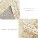 Soalmost Washable Area Rug 10x14, Large Soft Rugs for Living Room Vintage Beige Rug 10x14 Area Rugs for Bedroom Dining Room Floral Non-Slip Thin Rug