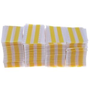 Marsrut 500pcs/Lot 8mm Film Splicing Splice Tape Kit, Double Face Rectangular Insulating Splicer for Joining Using Rest Components Exact in The Raster Yellow Color, Super Adhesion
