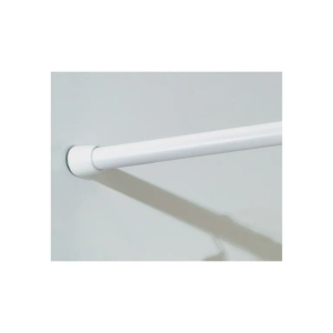 Classic Adjustable Shower Rod  53 to 100-inch, White