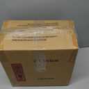 GBHOME 9.5'' Large Pasta Bowls, 42 Ounce Stoneware Salad Bowls for Kitchen, Ceramic Serving Bowls With Textured Pattern for Pasta,Fruit, Stews,Noodle, House-warming Gift, Set of 4-Rythmic Red