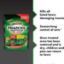 Spectracide Triazicide Insect Killer For Lawns, 10 Pounds, Granules Kill Listed Lawn-Damaging Insects, 4 Pack