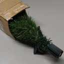 OFFICEJOY 3ft Tabletop Christmas Tree, Small Artificial Spruce Tree in Burlap Base, Ideal for Home, Office, Shops, Holiday Decoration