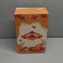 12.5'' Fall Snow Globe Lantern - Thanksgiving Glittering Lighted Lantern, Fall Decorations Autumn Harvest Day Gifts, Home Fall Halloween Decor (Scarecrow &Turkey)