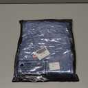 ReachMe Womens Strapless Short Rompers Off Shoulder One Piece Short Jumpsuits Summer Sleeveless Rompers with Pockets (Large, Dusty Blue)