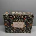 Rugcomf Living Room Rug 5x7 Rug Machine Washable Boho Area Rug Non Slip Vintage Low Pile Large Rugs for Living Room, Bedroom, Farmhouse, Dining Room, Kids Playroom (Dark Espresso)