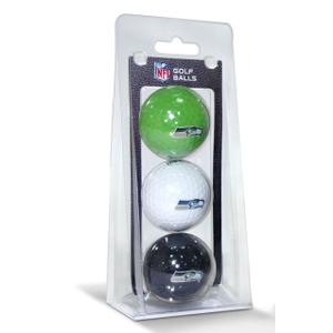 NFL Golf Ball - Pack of 3 NFL Team: Seattle Seahawks