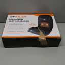 Back Massager with Heat,Heated Seat Cover Cushion with 5 Vibrating Massage Nodes Chair Pad for Pain Relief Home Office Use