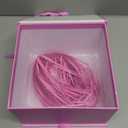 Hallmark Medium Gift Box with Lid and Shredded Paper Fill (Light Pink 7 inch Box) for Anniversaries, Bridal Showers, Bachelorette, Bridesmaids Gifts, Valentine's Day, All Occasion (1 Count (Pack of 1))