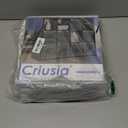 Criusia Storage Cubes - 11 Inch Heavy Duty Fabric Closet Bins for Shelves, Cube Organizer - 8 Pack Collapsible Decorative Storage Bins Baskets for Organizing Clothes Blankets Toys (Grey)