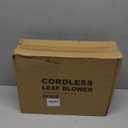 Leaf Blower Cordless,Battery Powered 800,000 RPM Electric Leaf Blower with 2 x 4.0Ah Battery and Charger Handheld Blowers for Lawn Care,Dust,Snow,Car Blowing Water with 2 Extended Nozzle (Green)