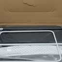 JOYMOR 3 in 1 Baby Bassinet, Bedside Bassinet for Baby, with Comfy Mattress and Wheels, 6 Height Adjustable Easy Folding Portable Bedside Crib for Newborn (Black)