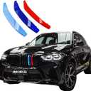 Automotive Grille Inserts compatible with BMW X5 G05 2019-2023 7-Beam only(not for dual style grilles),Front Grill Accessories
