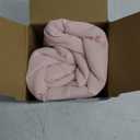 MIULEE Light Pink Bow Pillow Covers Coquette Room Decor Aesthetic Set of 2 Decorative Cute Girl Christmas Throw Pillow Soft Plush Faux Pillowcase for Girl Bed Couch Sofa,18x18 Inch