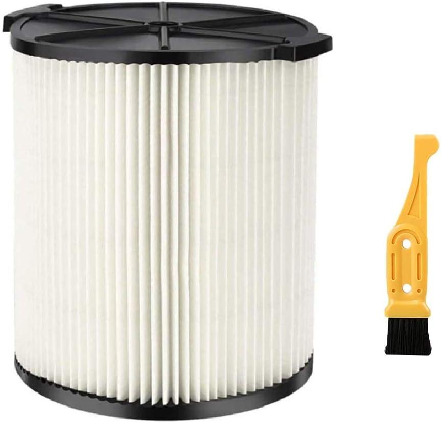 Vf4000 Replacement Filter for RIDGID 72947 5-20 Gallon Wet/Dry Vacuums & Husky 6-9 gallon Vacuum, Replacement Vf4000 Filter 1 Pack
