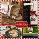 Our New Home Ornament - First Christmas Together Ornament, Xmas Housewarming Decoration - Winter Romantic Tree Decor, Holiday Keepsake, Ideas for Couples, Boyfriend, Girlfriend