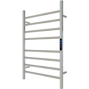 KWW Heated Towel Rack, Remote Control with APP Tuya, Towel Warmer with Timer, Wall Mounted Hot Towel Warmer for Bathroom (Polished, 7Bars)