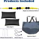 TNZMART Goalkeeper Soccer Football Agility Goalie Reflex Training Practice Drill Equipment Gear 9-13 FT