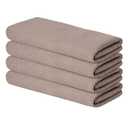 Artoid Mode 100% Cotton Beige Waffle Weave Kitchen Dish Cloths, 13x28 Inch Ultra Soft Absorbent Quick Drying Kitchen Dish Towels Set of 4