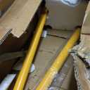 VEVOR Steel Tire Mount Demount Tool 22.5" to 24.5" Semi Tire Changing Tool with Extra Bead Holder, Tubeless Truck Bead Breaker Manual Tire Changing Tools for Car Repairing (Yellow)