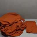 Bedsure Terracotta Duvet Cover Twin/Twin XL Size - 2 Pieces Prewashed Polyester Extra Soft Bedding Set, Includes 1 Twin Duvet Cover 68''x90'' with Zipper Closure & 1 Pillow Sham, No Comforter