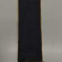 D'Moksha Homes Linen Black Table Runner 48 Inches - Classic Hemstitch, 100% Pure Linen Coffee Table Runner 14 x 48 Inch Ideal for Dresser Tables - Fall, Autumn and Halloween