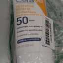 CeraVe 100% Mineral Sunscreen SPF 50 with Zinc Oxide & Titanium Dioxide, Hyaluronic Acid & Ceramides, Oil Free & Non-Greasy, Hydrating Mineral Sunscreen For Body, 5 oz