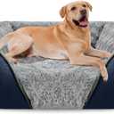 INVENHO XX-Large Dog Bed Rectangle Washable Orthopedic Soft Calming Sleeping Durable Pet Cuddler with Anti-Slip Bottom