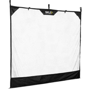 SKLZ Portable Baseball & Softball Hitting Net - Train Anywhere, Anytime | Durable & Easy Setup Skill Levels | Boosts Accuracy & Power | Ideal for Practice & Drills. Suspended Net, 7 X 7.5 Feet