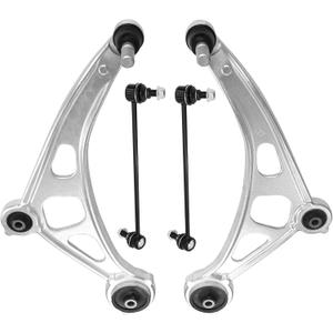 4pcs Front Lower Control Arm w/Ball Joint Bushings Sway Bar Link Driver Passenger Side Assembly Replacement for 2015 2016 2017 2018 2019 2020 2021 2022 2023 2024 Nissan Murano