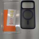 TORRAS for iPhone 17 Pro Case, Camera Control, Fit for MagSafe, Military-Grade Protection, Magnetic Slim Translucent Anti-Fingerprint Phone Case for iPhone 17 Pro 6.3", Deep Blue