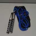 Freestyle Boxing Jump Rope by DYNAPRO with Long Handles for better control, adjustable to any height, Freestyling, Double Unders, Crossovers, HIIT and More (Neon Green)