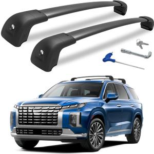 300lbs Roof Rack Cross Bars Compatible with Hyundai Palisade 2019-2025 SE SEL XRT Limited Calligraphy Lockable Cargo Crossbars Carrier Luggage Kayak Bike Snowboard