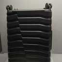 Lightweight Luggage with Spinner Wheels & YKK Zipper, Hard Shell 3-Piece Suitcase ABS+PC Hardside Luggage Set with TSA Lock for Men Travel, Black (20+24+28 inch)