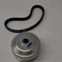 1" Bore 40 Series Go Kart Torque Converter with Belt 203785 for Comet 40/44, Driver Pulley Clutch Replacement