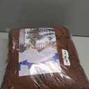 6-Pack 6ft Spandex Table Covers for Rectangle Standard Folding Tables - Wrinkle Resistant Stretch Tablecloths - Ultimate Fitted Table Protector for Parties, Trade Shows, Wedding (Coffee)