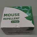 Pest Rodent Repellent, 24 Pack Peppermint Oil Repellent for Mouse Rats Spider Roach Ant Squirrel Pest Control Indoor & Outdoor, Natural Mice Deterrent Replace Trap Poisoning Family & Pet Safe Green