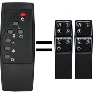 Replacement Remote Control for Twin Star ClassicFlame Classic Flame Electric Fireplace Stove Heater Infrared 18EF031GRP 18EF031SRP 23EF031GRP 23EF031SRP 25EF031GRP 26EF031GRP 26EF031SRP 328EF031GRP