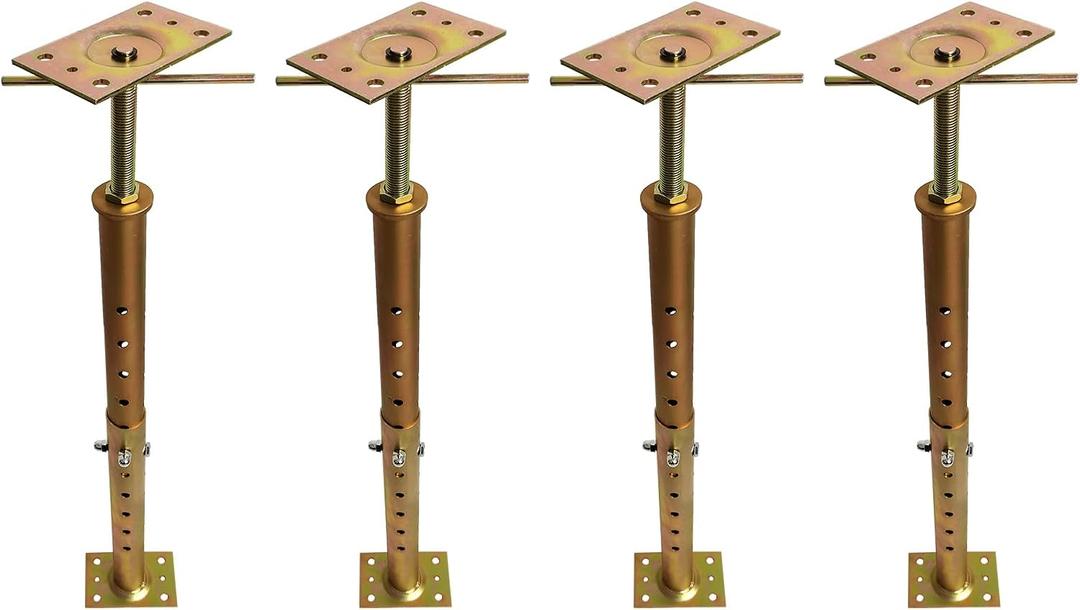 Adjustable House Jacks Floor Joist Support 19.7"-35.8" for Lifting Leveling