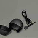 Electric Nail Clipper with USB Charging, Nail Chip Storage Electric Nail Trimmer, 2 Speed Levels for Babies, Seniors and Adults (Frosted Black)